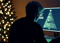 dcoder typing at computer